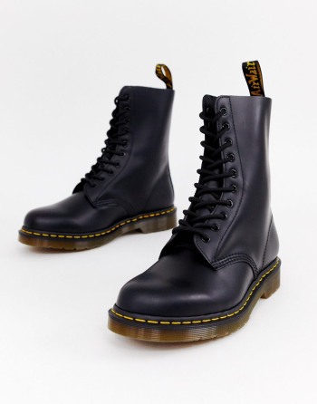 Dr Martens 1490 10-Eye Crne - Muške Čizme | 52867RYEU